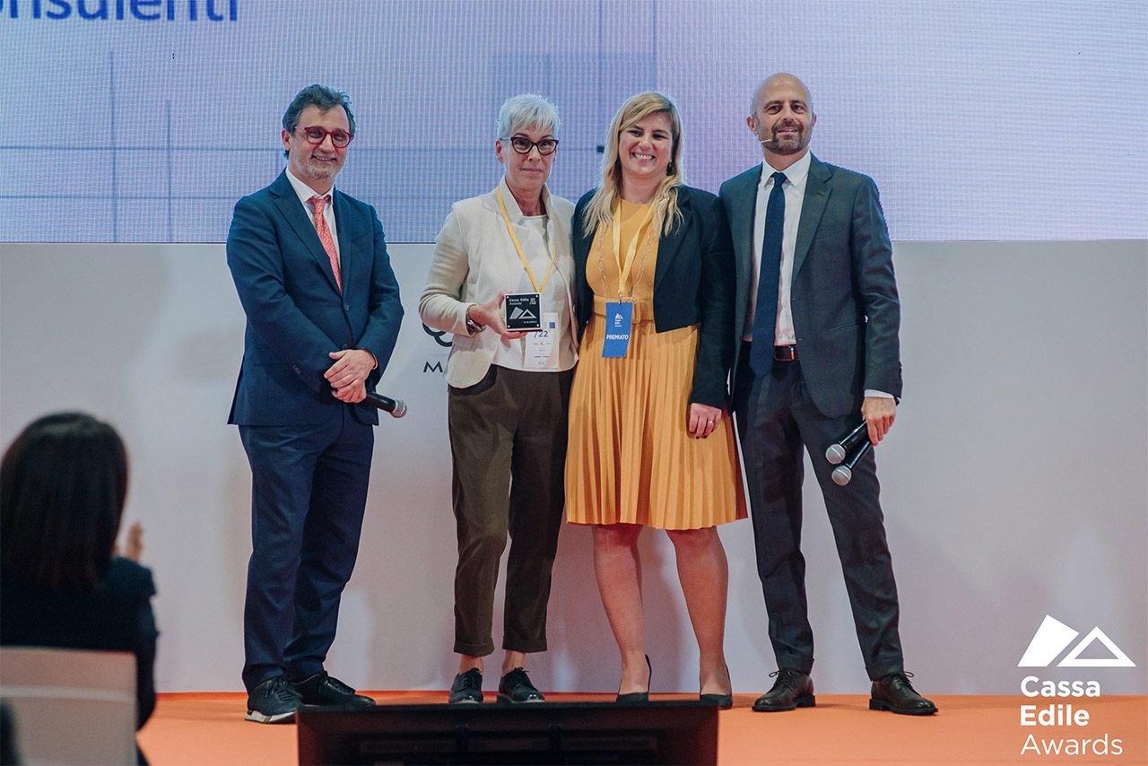 Immagini relative al Premio Cassa Edile Awards 2021 e 2022